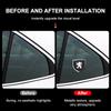 1 Stück 3D Metall Auto Türschutz Emblem Auto Karosserie Abzeichen Aufkleber Styling Für Peugeot 308 408 508 RCZ 208 3008 2008 206 207 108 406 407 408 206 207 208 306
