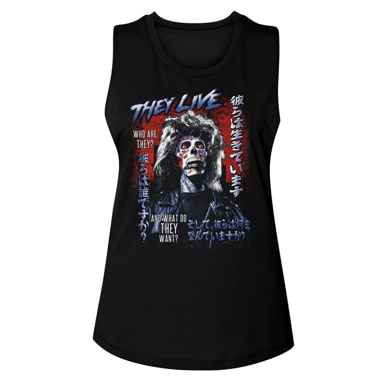 They Live Who Are They Black Women s Muscle Tank Top 2XL