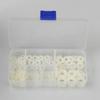 250PC/Kit  Nylon Flat Washer Assortment M2 M2.5 M3 M4 M5 M6 M8 Screw/Bolt