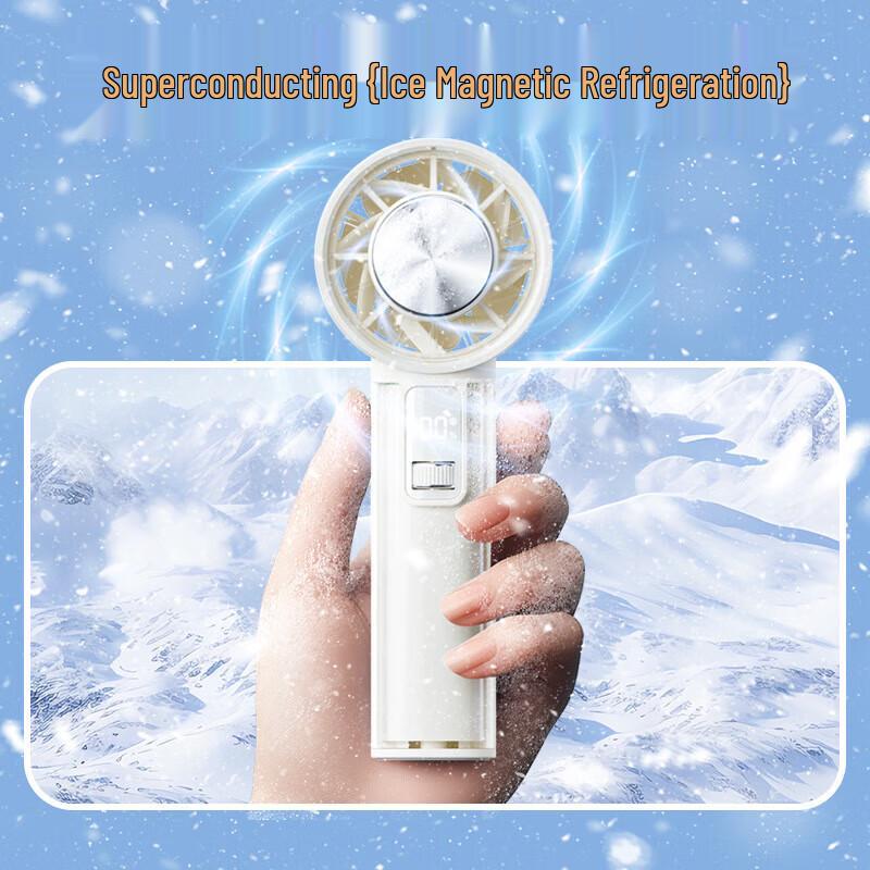 SUMI Portable Ice Cooling Handheld Fan
