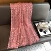 Spring And Summer Versatile Fashion Bali Yarn Silk Scarf Pearl Button Cashew Print Sun Protection Shawl Beach Towel Sun Protection Scarf