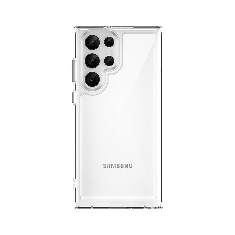 For Cover Samsung Galaxy S22 Ultra Case Samsung S22 Ultra Capas Clear Transparent Colour Fundas Samsung S23 S22 Plus Ultra Cover