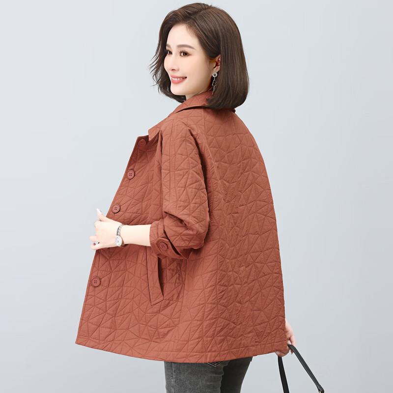 Yalu Women's Mid-Length Casual Trench Coat