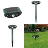 Ultrasonic Solar Animal & Insect Repeller with Infrared Sensing