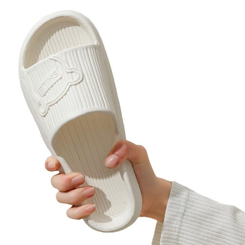 Home Cool Slippers Women's Summer Indoor Home Couple Non-slip Bathroom Bath Men