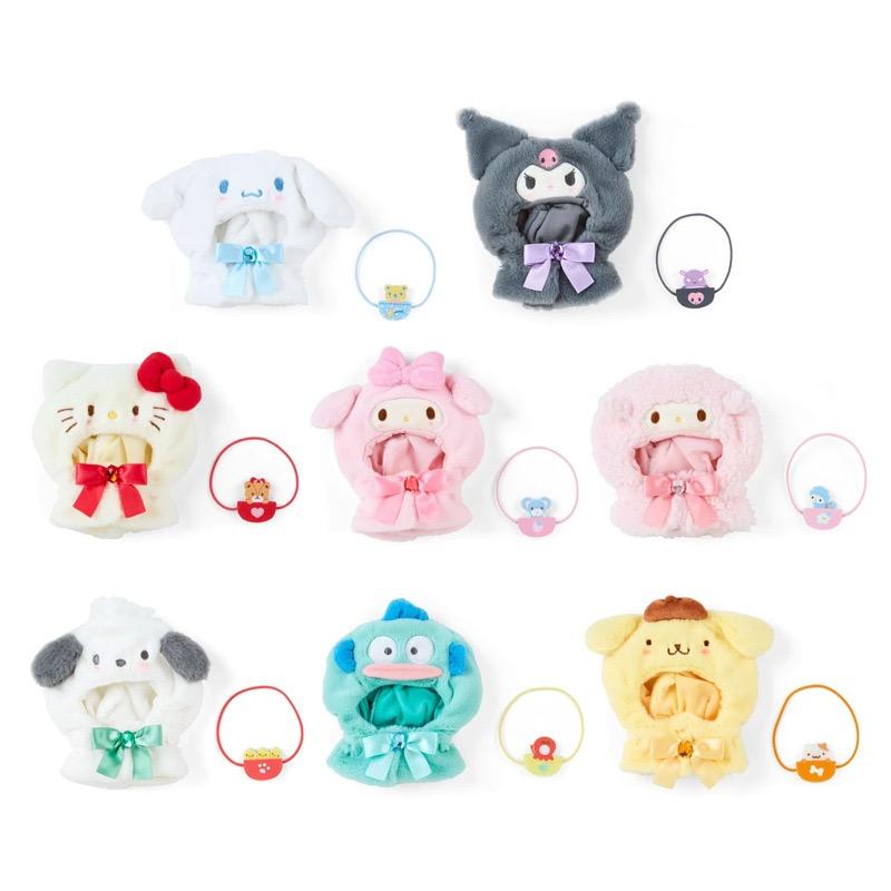 Sanrio Kawaii Doll Clothes Kuromi Melody Cinnamoroll For 15cm Cotton Doll Clothing Kokomimi Kitty Cloak Skirt for Labubu Outfit