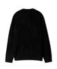 NODU Soft Henley Neck Round Long Sleeve Knit [Black]