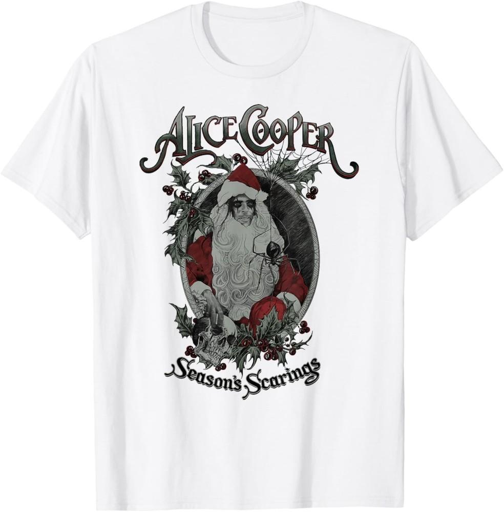 

Alice Cooper – Alice Claus White T-Shirt XL