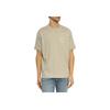 Emporio Armani Round Neck Short Sleeve Logo T-Shirt Men Tops Beige EM000827-AF12926-U8033