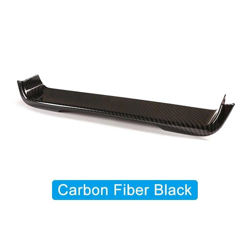 

LHD ABS автомобильный дисплей на приборной панели декоративная рамка внутренняя полоса для BMW 5 серии F10 2011-17 автостайлинг модификация аксессуары углеродного волокна черного