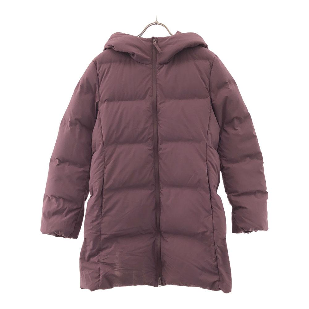 

UNIQLO Seamless Down Shorts coat L Purple Double fastener Women Used