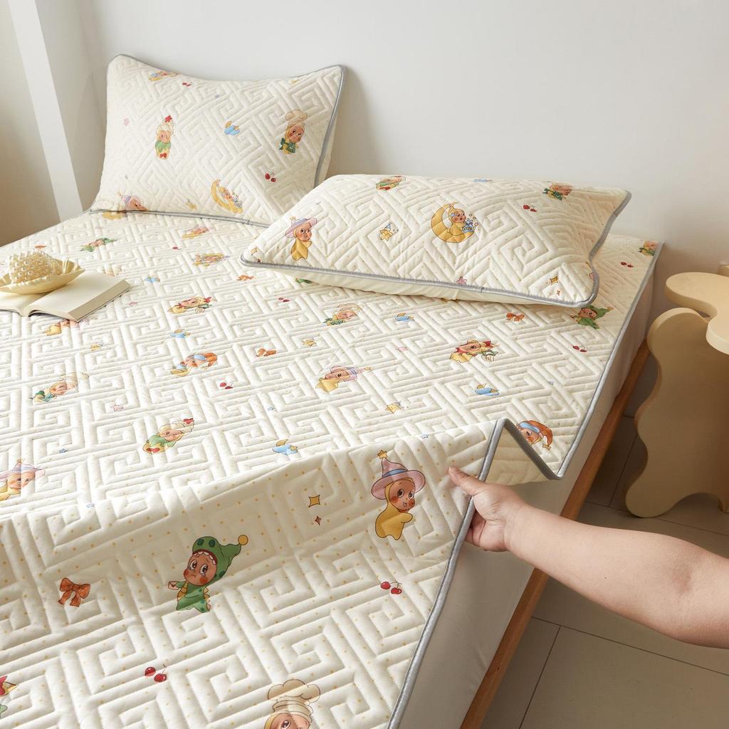 Machine Washable Non-Slip Cotton Tatami Mattress Pad