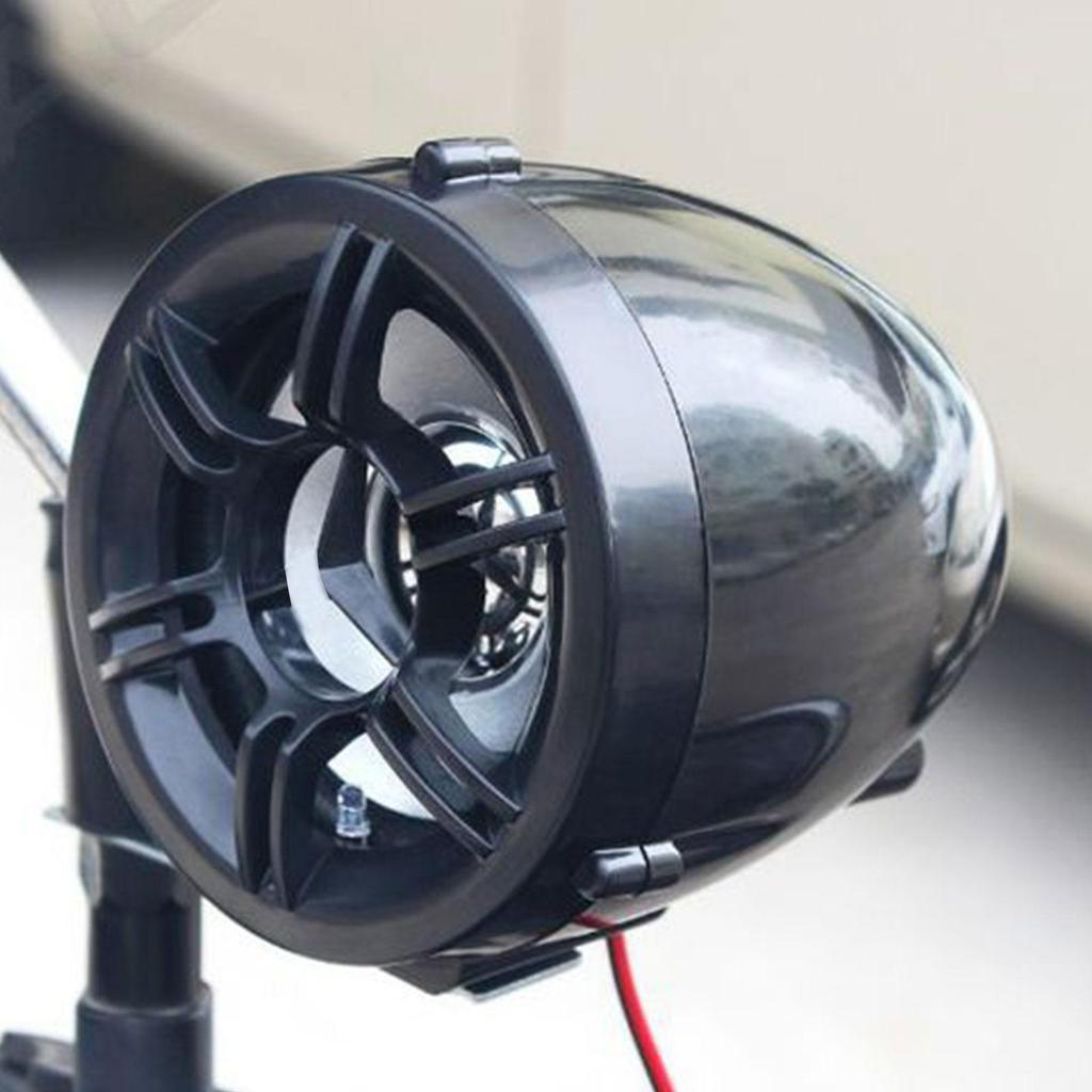 Głośniki Stereo Audio do Motocykla Stereo Rękojeść Audio Do Motocykla Głośniki Motocyklowe Z Migającymi Światłami LED Do UTV Hulajnogi