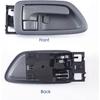2Pcs Interior Door Handles Driver & Passenger Side For 2001-2007 Toyota Sequoia, 2000-2004 Avalon, 2004-2006 Tundra - Crew Cab ONLY - Four Full-Sized