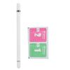 Tablet Stylus Mobile Phone Accessories Accurate WearResistant Fiber Nib for iOS   Huawei(White )