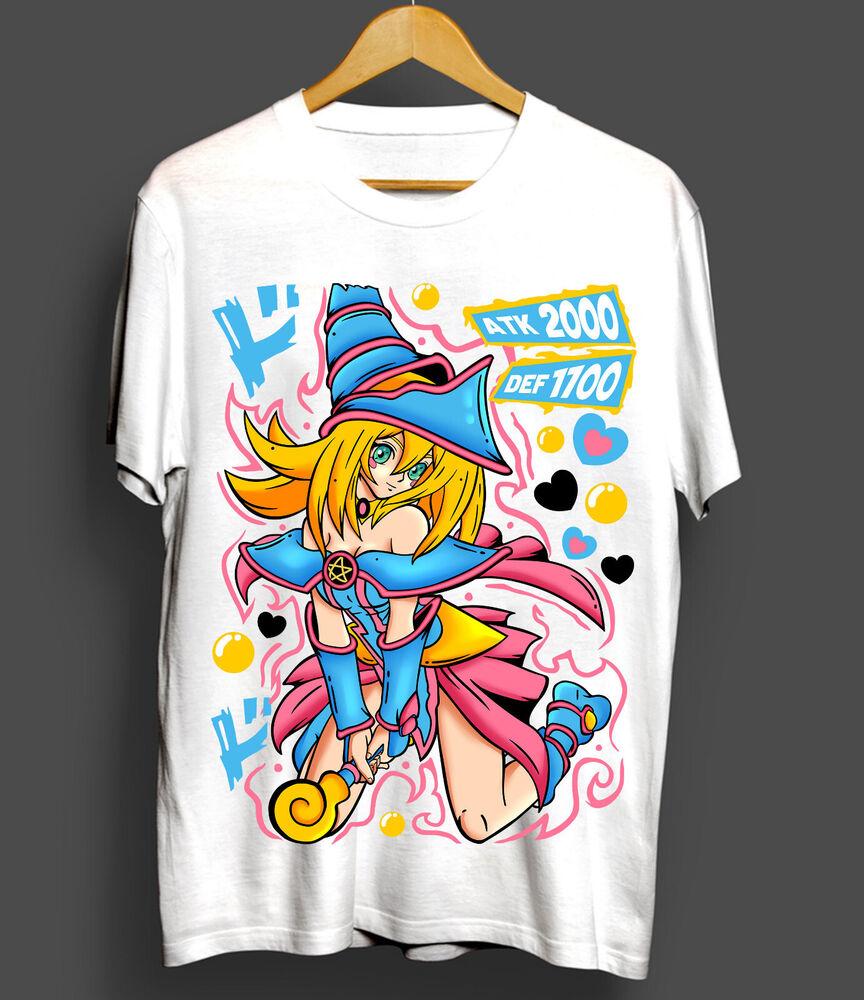 Maga Oscura T-shirt Yu-Gi-Oh Chica Girl Anime Kawai Waifu Otaku Shirt All Size