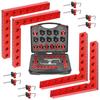 Corner Clamps for Woodworking Right Angle Clamping Aluminum Alloy Jig 90 Degree Positioning Tool for Woodworking Framing Drawers