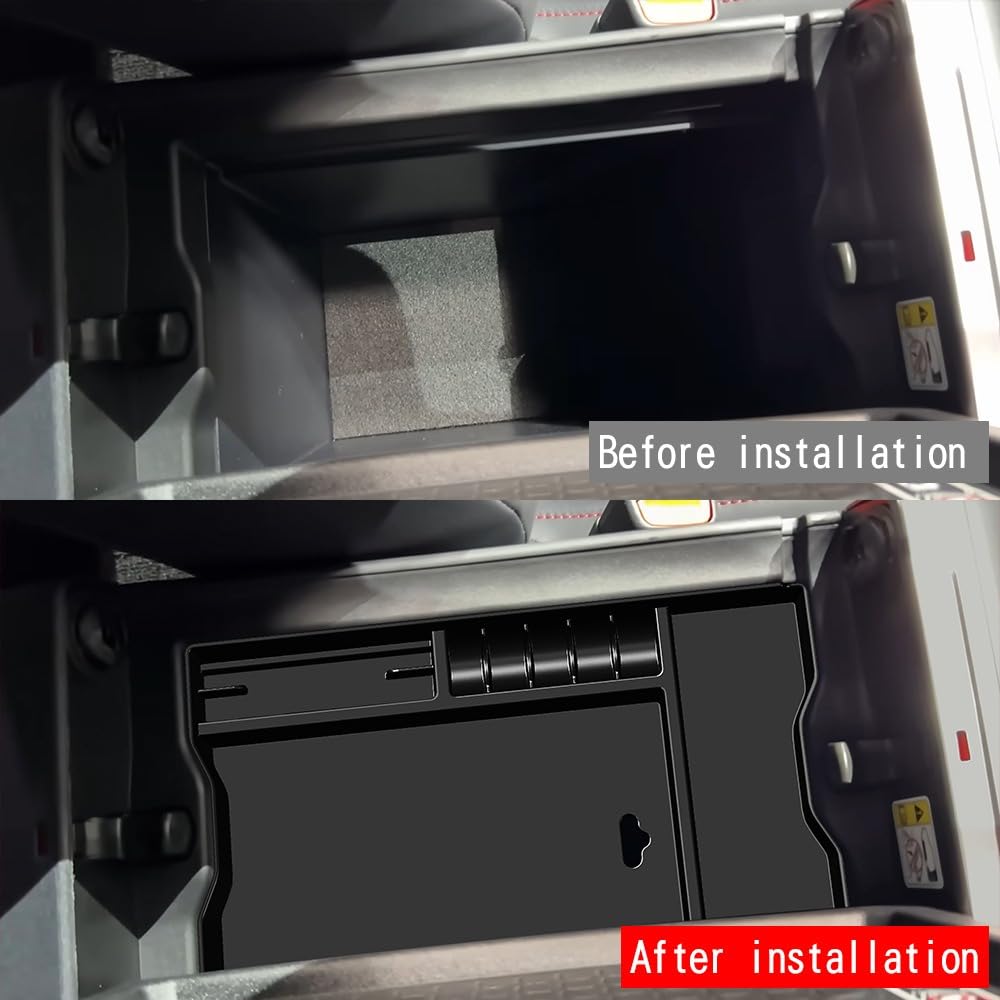 New RAV4 60 Series Console Armrest Storage Small Item Console Custom Interior Accessory Box, Compartment, Tray, Part, Vehicle-Specific Design,