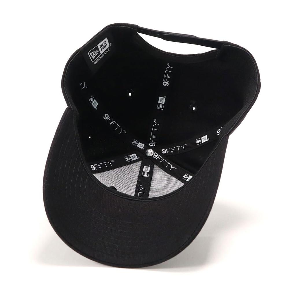 [New Era] Plain Cap Hat BlackWhite ML 950SS BASIC BLK SWHI 25J