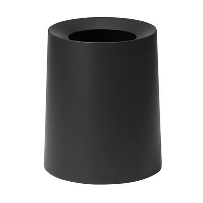 TUBELOR HOMME Black Round Trash Can, 11.4L (208BK)