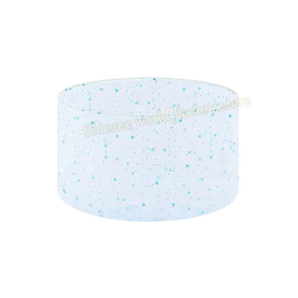 SW 7.5CM Glitter Silicone Cup Bottom Cover For Stanley 40oz/30oz Tumbler Anti-Slip Silicone Boot Sleeve 75MM Water Bottle Covers