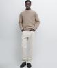 Masimodutti Turtleneck Cotton Blend Knit Sweater