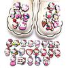Hello Kitty Cat PVC Rubber Decorative Shoe Buckle - Flower Accessory 