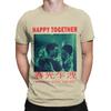 Camiseta Unisex de Película de Wong Kar Wai Camiseta Divertida Manga Corta Cuello Redondo Camisetas Algodón Puro Tops Gráficos