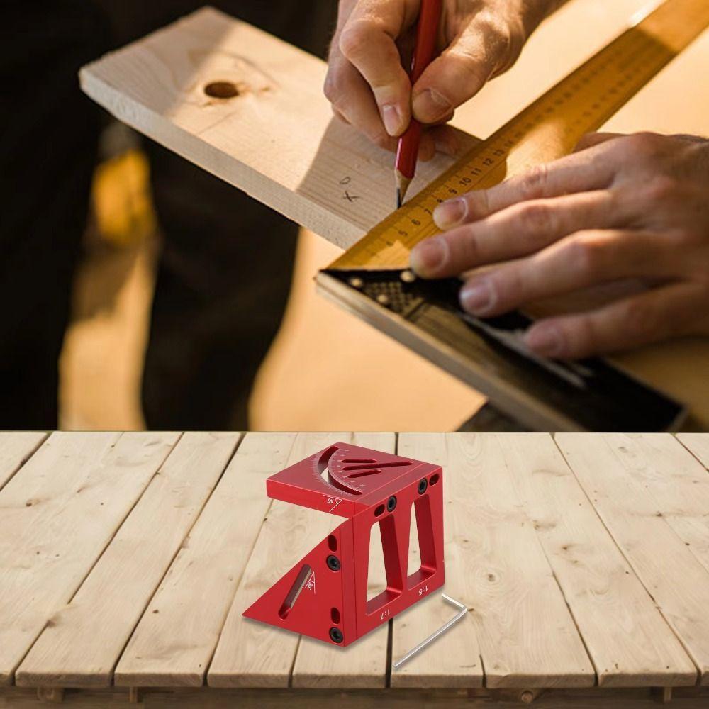 Multifunctional Square Dovetail Jig Angle Measurement Tool Accessories  DIY Enthusiasts
