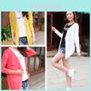 Elegant Korean Long Sleeve Sun Protection Shirt Lightweight Airy Cardigan For Women