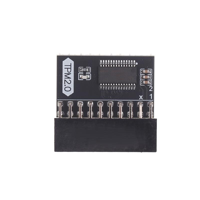 

Зашифрована плата модуля безпеки TPM 2.0 LPC 20-контактна карта материнської плати Модуль TPM2.0 Для материнських плат Asus Gigabyte Для Windows11
