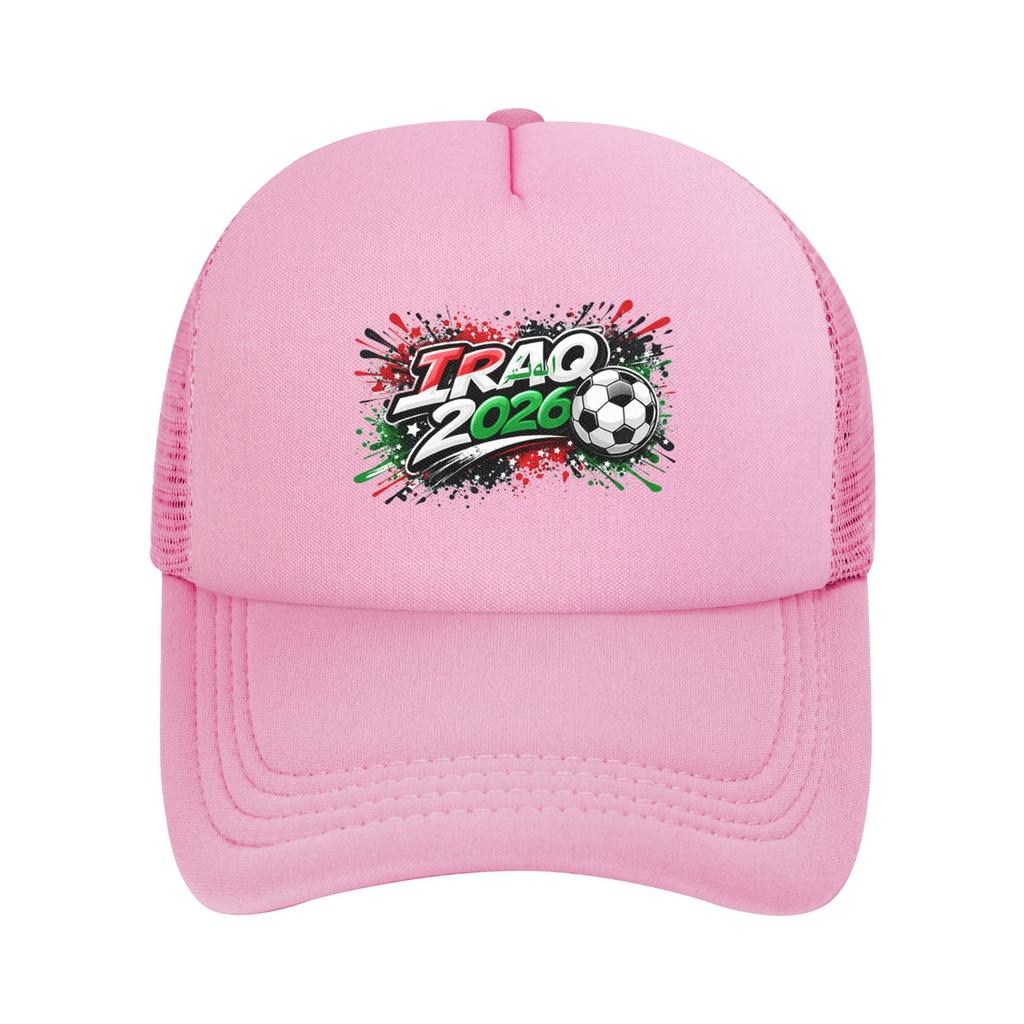 Iraq Flag Iraqi Soccer Football Casquette  Unisexs Womens Outdoor Hats  Adjustable Sun Cap New Baseball Caps
