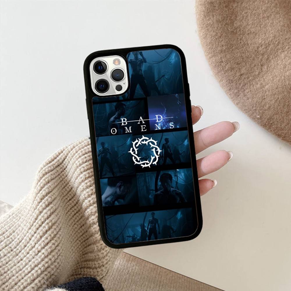 

Rock Band Bad O-Omens For IPhone 17 16 Pro Max Air 15 14 13 12 Mini Plus 11 Hard PC+TPU Phone Back Cover iPhone 12