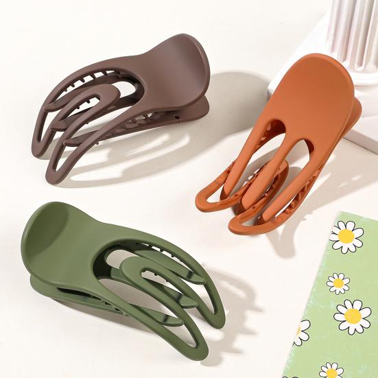 Women Hair Clips Non-fading Anti-slip Teeth Back Head Hair Claw