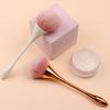 Extra Large Soft Bristle Powder Brush for Nail Dust & Blush with Small Waist Design