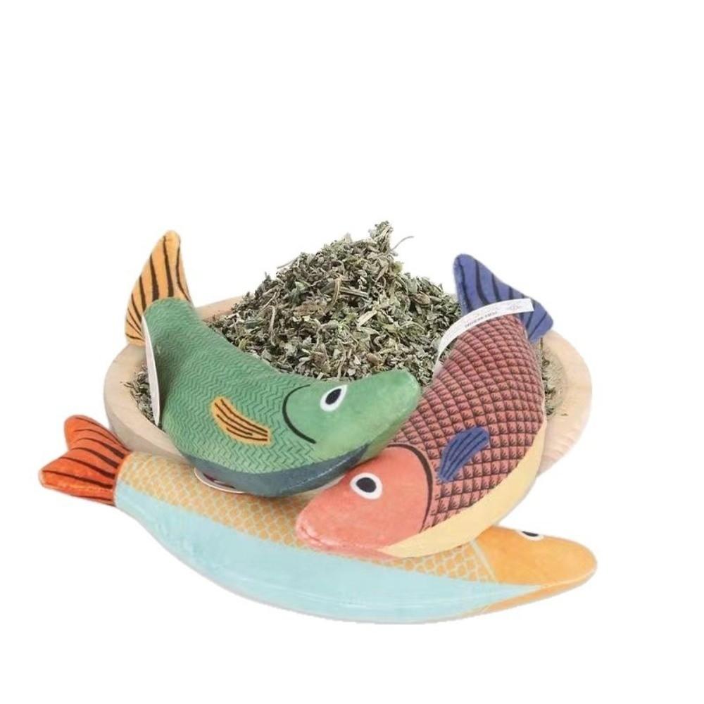 Chew Bite Catnip Toys Teeth Grinding Plush Toys Interactive Cat Toys For Kittens
