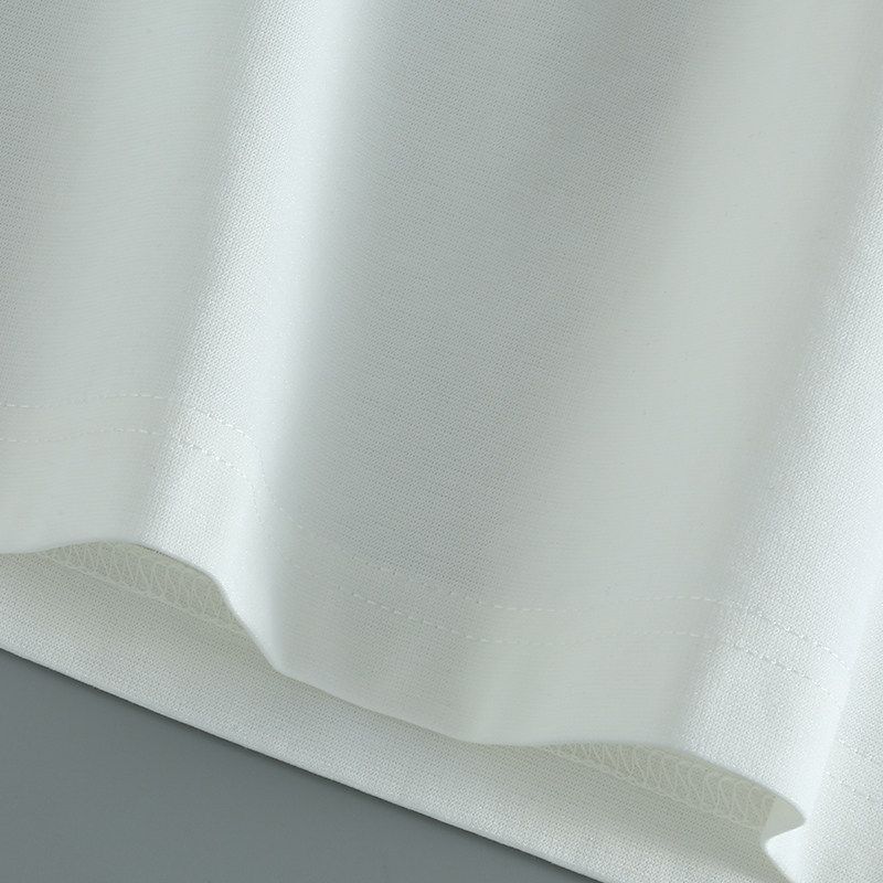 Export Export Tail Single Short Sleeve Men's Summer Loose Fashion Brand Pure Cotton Half Sleeve Shirt Men's Tail Goods Pure Color T-shirt Cut Label