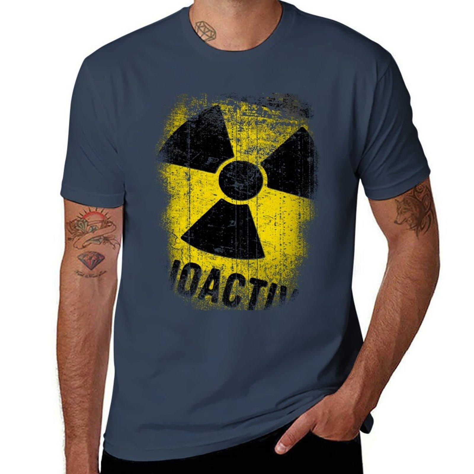 Lets Get Radioactive Tshirt Plus Size Outdoor Casual Top S