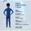 Kids Neoprene Wetsuit Diving Snorkeling Swimming Thermal Protection UV Sunscreen Long Sleeve Full Body Suit