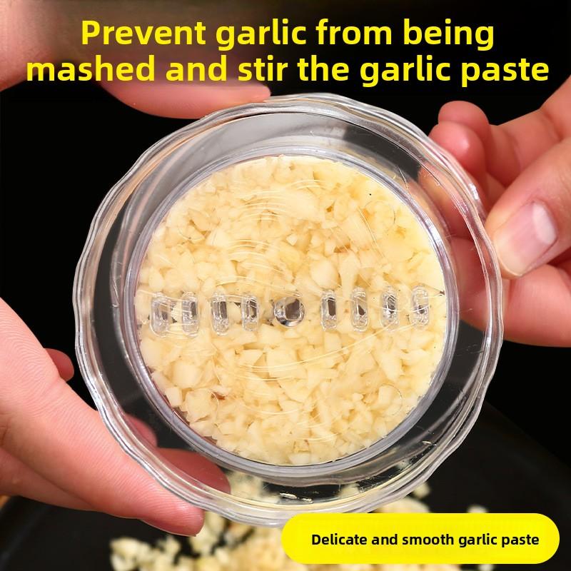 Chop and Mash Garlic Tool Manual Garlic Grinder Garlic Masher Garlic Paste Maker Garlic Press Tool Household Kitchen Garlic and Ginger Grinder