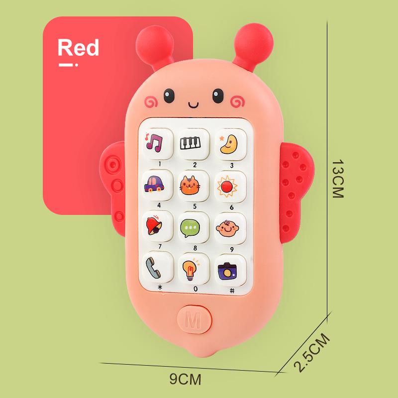Infant Musical Phone Toy for Early Learning and Parent-Child Interaction (0-2 Years)