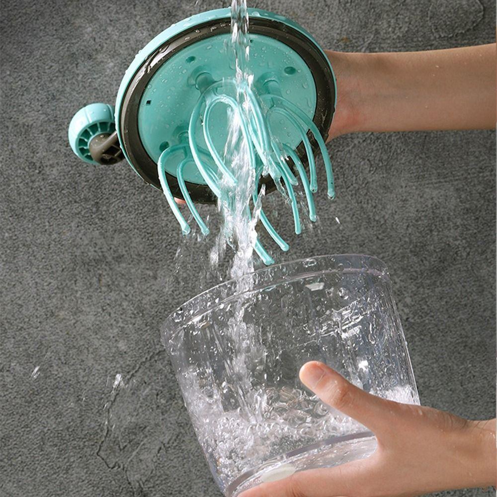 Lightweight Manual Whisk Rotary Handle Semi-automatic Mixer Hand Crank Beater  Cooking Gadget