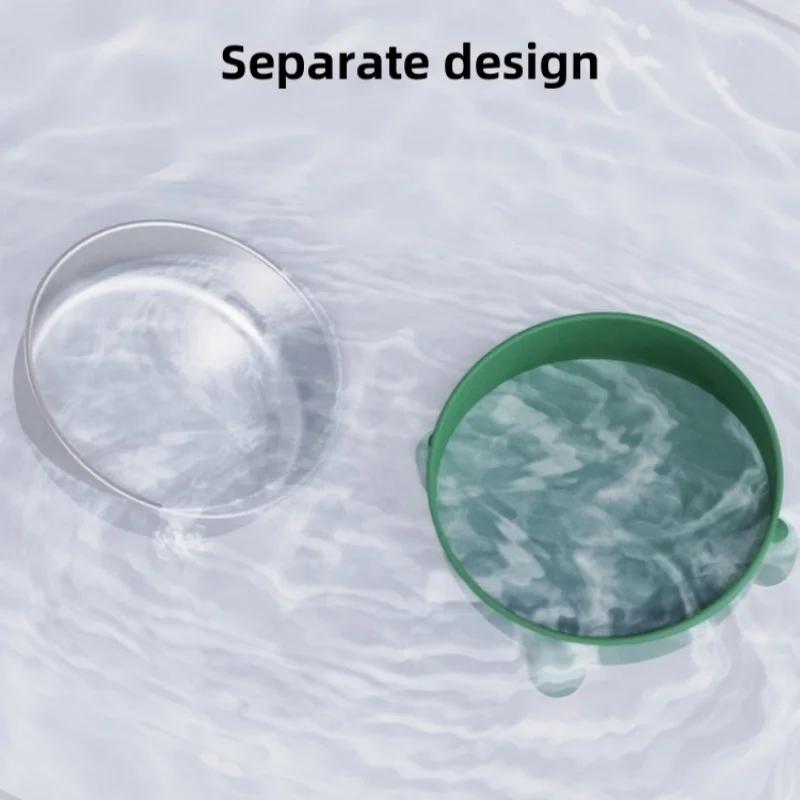 High Leg Stainless Steel Pet Bowl Dish With Stand No Spill Pet Single Bowl Dog Cat Food Water Feeder Cats Small Dogs Pet Bowl