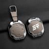 Auto Zinc Alloy Goatskin Grain Key Fob Cover Mount Chain Fit For Chery Auto Jetour Traveller Jetour T2 Key Fob Full Case Auto Accessories