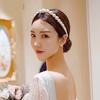 New Pearl Headbands Sweet Tiara Hairband Simple Pearl Handmade Braided Hairband Fashion Women Hair Accessories