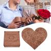 Heart Shape Reasons Puzzle Box Wooden Material Heart Puzzle Box  Valentines Day Gifts