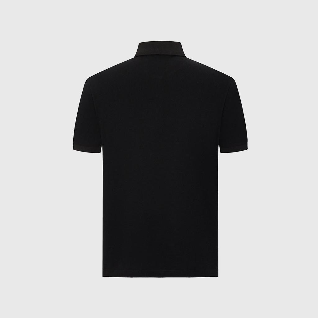 Classic Color-blocked Men's Short-sleeved Polo Shirt