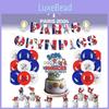 2024 Paris Theme Sports Competition Party Decoration Set With Banners Balloons Cake Toppers For Energetic Celebrations