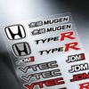 FOR HONDA MUGEN TYPE R VTEC Reflective Motorcycle Stickers Waterproof Vinyl Decals for Motorbike Helmet Fuel Tank Bike