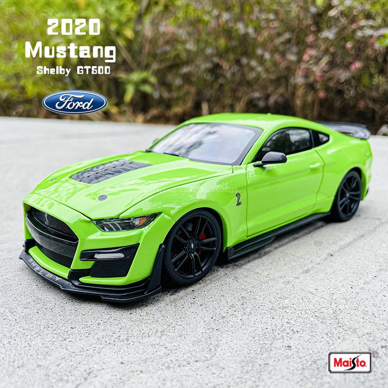 

Maisto 1:24 The new Ford 2020 Mustang Shelby GT500 alloy car model handicraft decoration collection toy tool gift Die casting